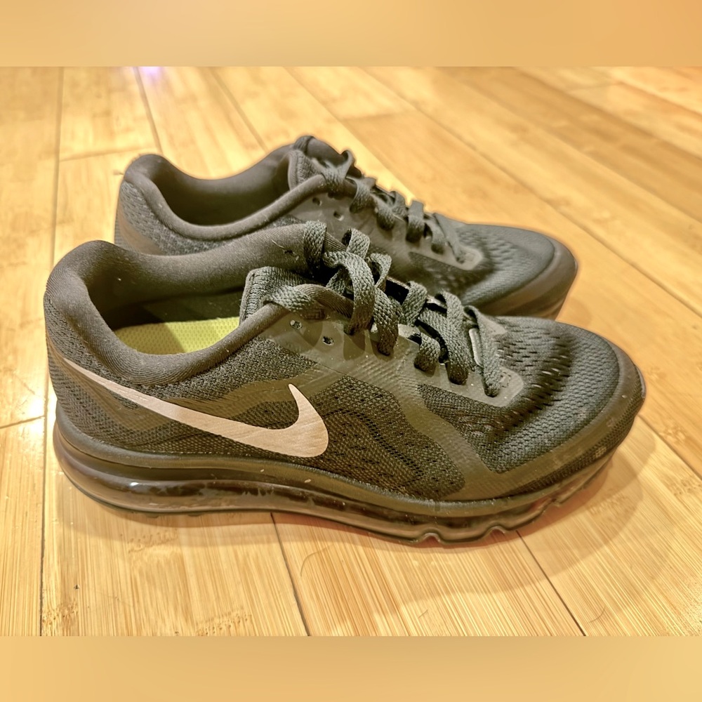 Size 6.5 - Nike Air Max 2014 Black - 621078-007 Women’s